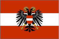 Flagge Fahne Österreich Adler 1934 - 1938