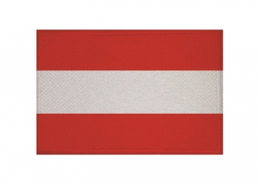 Aufnäher Patch Österreich Aufbügler Fahne Flagge