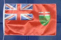 Tischflagge Ontario
