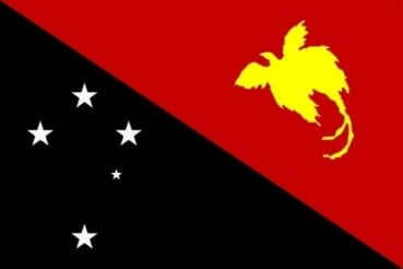 Tischflagge Papua-Neu Guinea 10x15cm mit Ständer Tischfahne Miniflagge