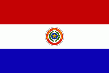 Autoaufkleber Paraguay 8 x 5 cm Aufkleber