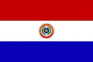 Tischflagge Paraguay 10x15cm mit Ständer Tischfahne Miniflagge