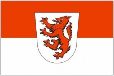 Tischflagge Passau 10x15cm mit Ständer Tischfahne Miniflagge