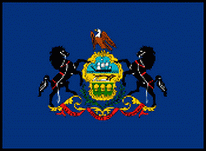 Flagge Fahne Pennsylvania 90x150 cm