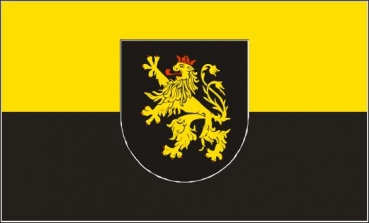 Flagge Fahne Pfalz mit Wappen 90x150 cm Digitaldruck