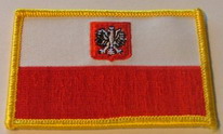 Aufnäher Polen mit Wappen