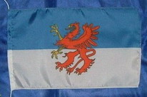 Tischflagge Pommern