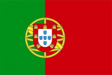 Tischflagge Portugal 10x15cm mit Ständer Tischfahne Miniflagge