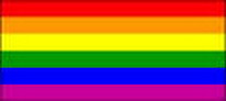 Flagge Fahne Regenbogen  90x150 cm
