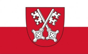 Tischflagge Regensburg 10x15cm mit Ständer Tischfahne Miniflagge