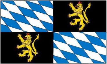 Flagge Fahne Rheinische Pfalzgrafschaft 90x60 cm *P