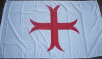 Flagge Fahne Kreuz Templer Mittelalter 90x150 cm