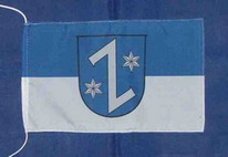 Tischflagge Rüsselsheim