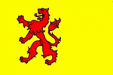 Tischflagge Südholland 10x15cm mit Ständer Tischfahne Miniflagge