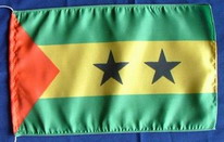 Tischflagge Sao Tomé & Principe