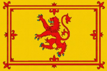 Flagge Fahne Schottland Royal 30x45 cm Stockflagge Hohlsaum