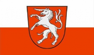 Flagge Fahne Schwäbisch Gmünd 30x45 cm Stockflagge Hohlsaum