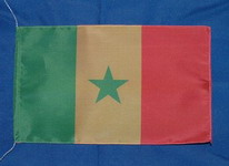 Tischflagge Senegal