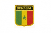 Aufnäher Senegal Schrift oben