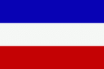 Flagge Fahne Serbien-Montenegro 90x150 cm