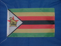 Tischflagge Simbabwe