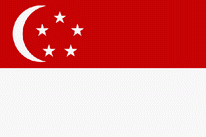 Flagge Fahne Singapur 90x150 cm