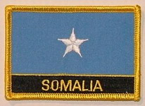 Aufnäher Somalia Schrift unten