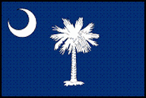 Flagge Fahne South Carolina 90x150 cm