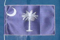 Tischflagge South Carolina