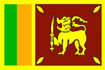 Flagge Fahne Sri Lanka 90x150 cm