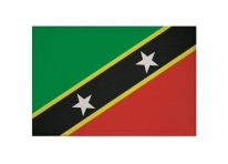 Aufnäher Patch St Kitts Nevis Aufbügler Fahne Flagge