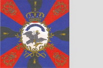 Flagge Fahne Standarte Preußen Preussen Blau - Rot - Schwarz- Limitierte Auflage