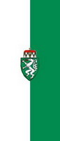 Bannerfahne Steiermark mit Wappen Premiumqualität