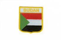 Aufnäher Sudan Schrift oben