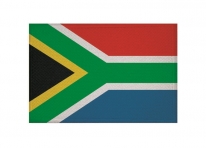 Aufnäher Patch Südafrika Aufbügler Fahne Flagge