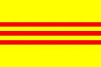 Flagge Fahne Süd Vietnam Süd 90x150 cm