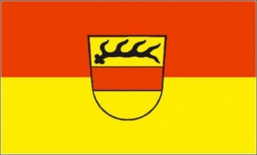 Tischflagge Sulz am Neckar 10x15cm mit Ständer Tischfahne Miniflagge