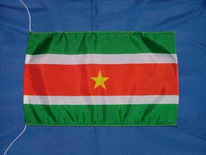 Tischflagge Surinam