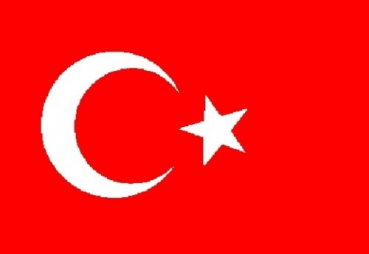 Tischflagge Türkei 10x15cm mit Ständer Tischfahne Miniflagge