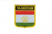 Aufnäher Tadschikistan / Tajikistan Schrift oben