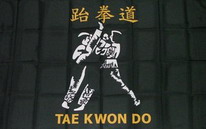 Flagge Fahne Tae Kwon Do  90x150 cm