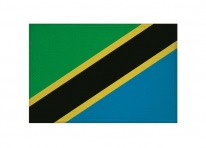 Aufnäher Patch Tansania Aufbügler Fahne Flagge
