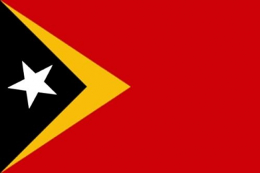 Tischflagge Tomir-Leste Osttimor 10x15cm mit Ständer Tischfahne Miniflagge