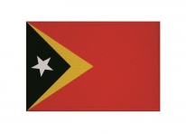 Aufnäher Patch Timor Leste Aufbügler Fahne Flagge