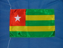 Tischflagge Togo