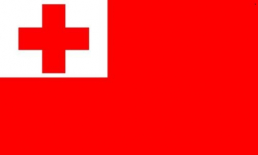 Flagge Fahne Tonga  30x45 cm Stockflagge Hohlsaum