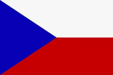 Tischflagge Tschechien Europa Fahne Flagge 10 x 15 cm mit Ständer  und Sockel 