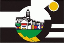 Flagge Fahne Tshwane Metropolitan Counsil (Südafrika) Premiumqualität