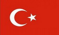 Boots / Motorradflagge Türkei