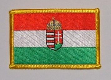 Aufnäher Ungarn mit Wappen